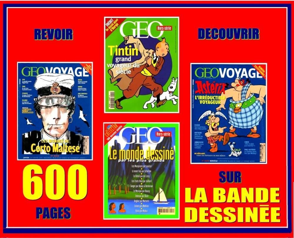 BANDES DESSIN&Eacute;E - g&eacute;o - TINTIN - AST&Eacute;RIX Livres et BD