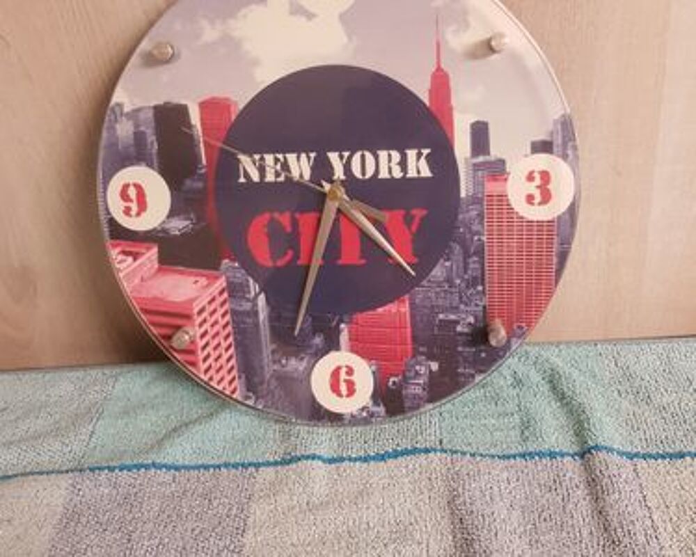 Horloge New York city Décoration