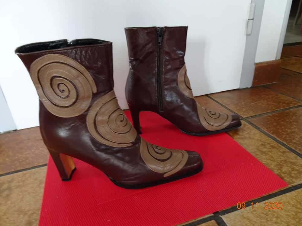 bottines cuir Chaussures