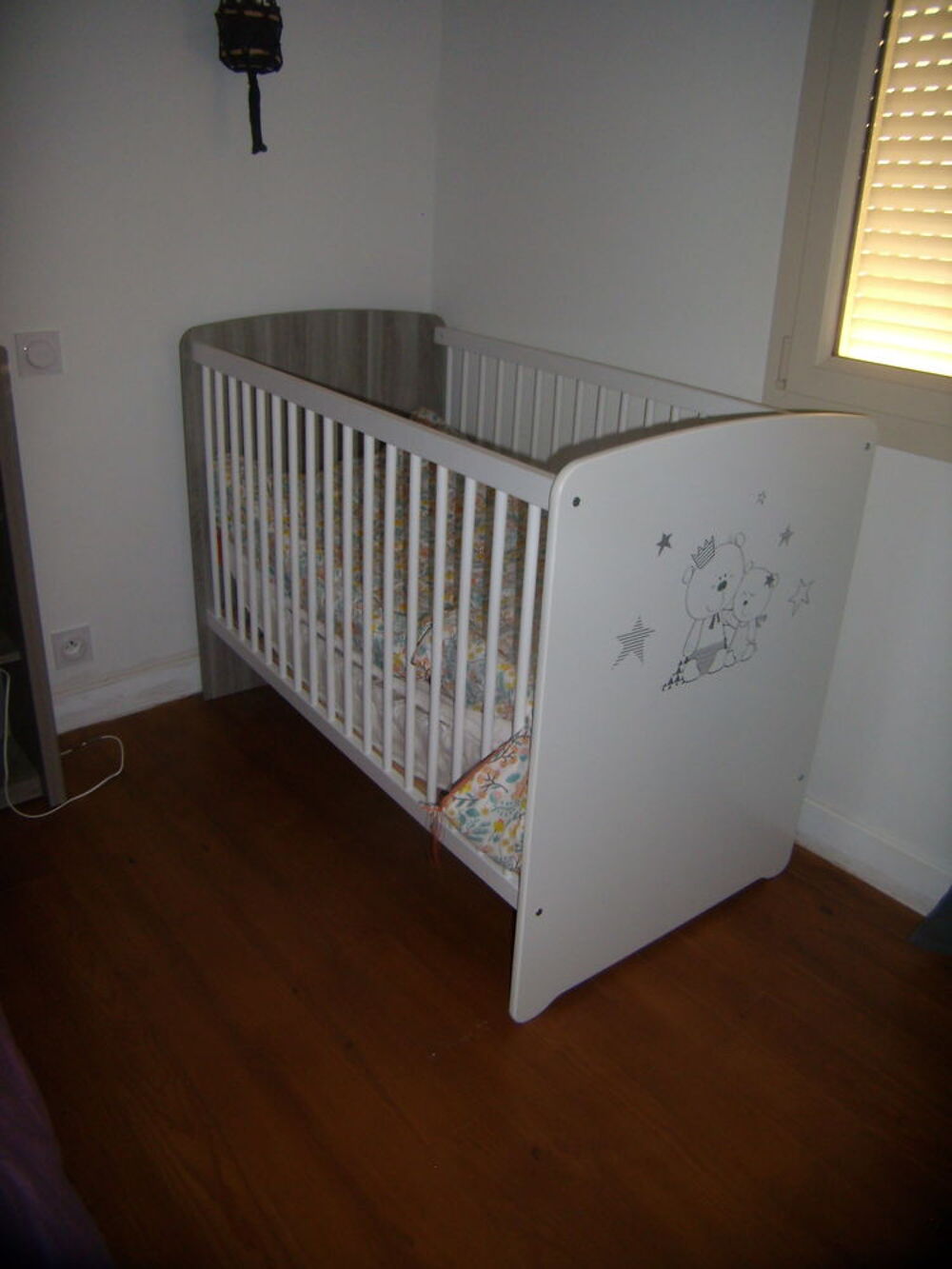 lit b&eacute;b&eacute; 60x120 avec matelas Mobilier enfants