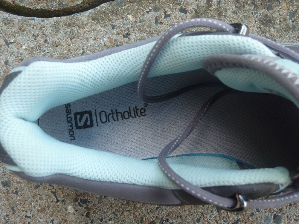 Randonn&eacute;e - chaussures femme T38 (Salomon - D&eacute;cathlon) Sports
