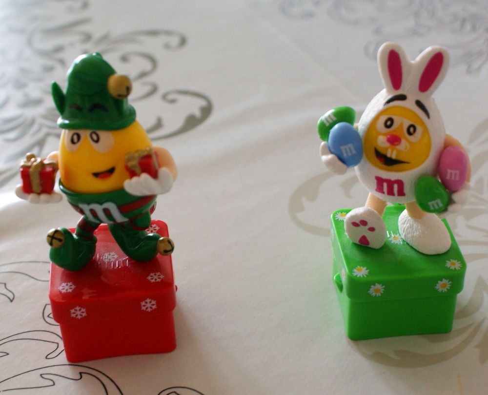 2 Porte-cl&eacute;s M&amp;M's en plastique Jeux / jouets