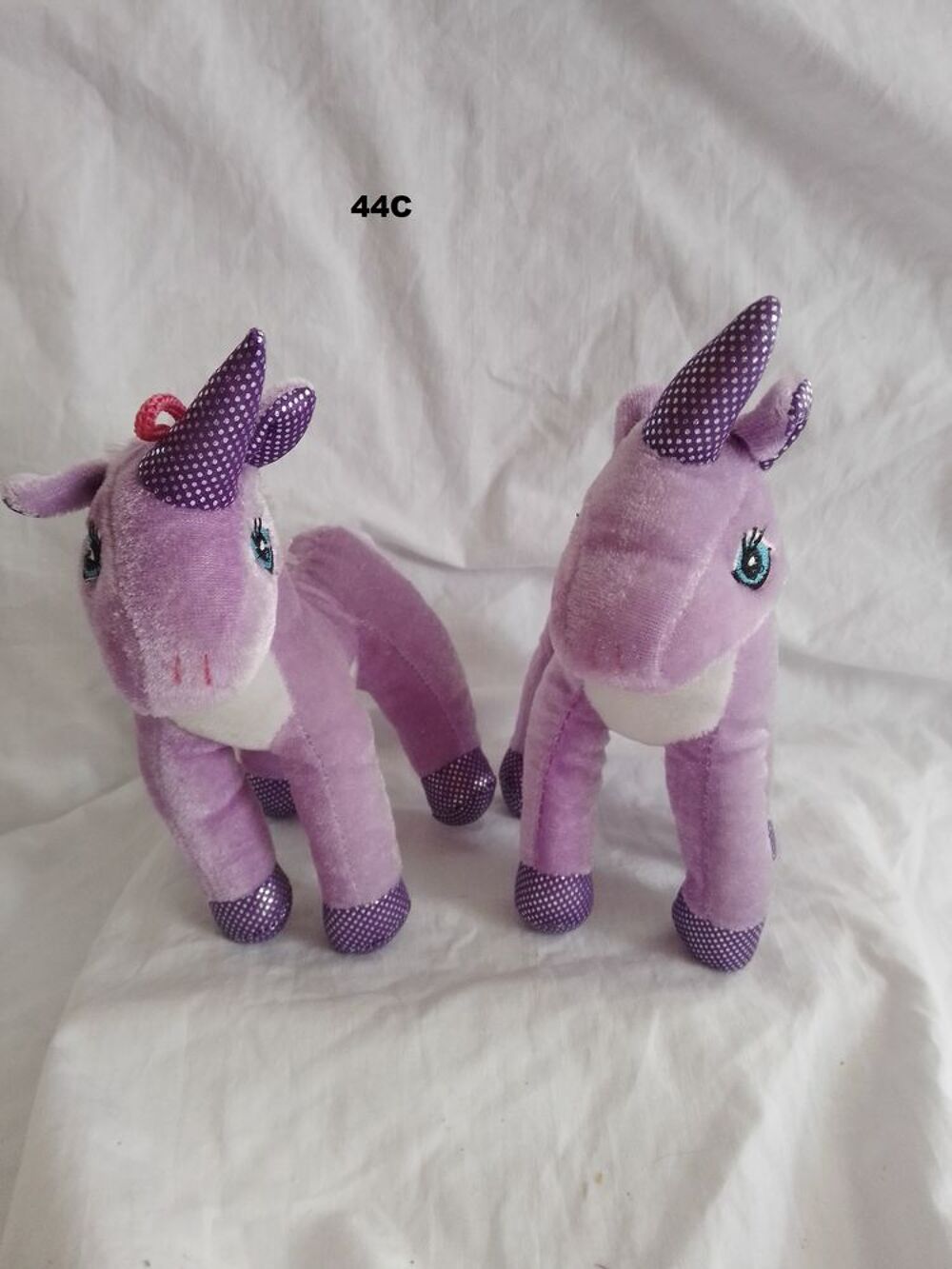 lot de 2 peluches licorne (44C) Jeux / jouets