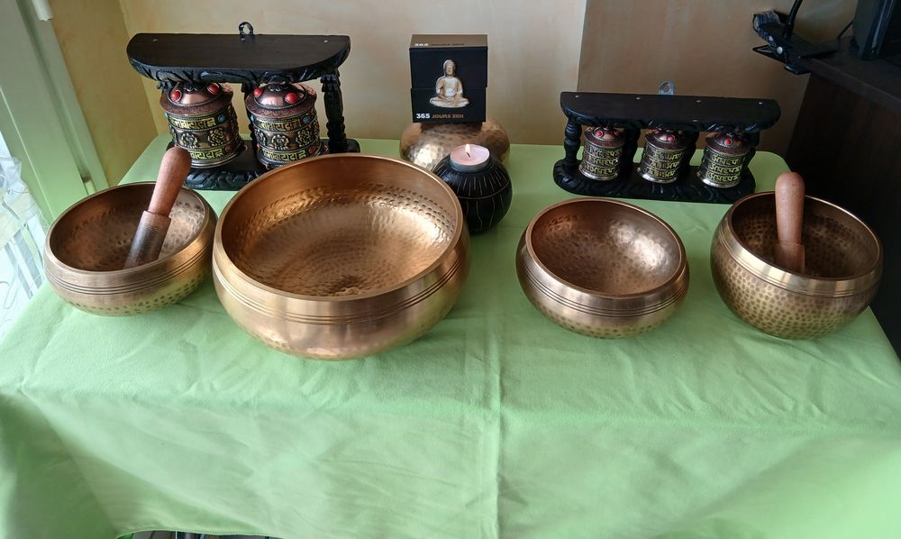 Bol chantant tibetain_12cm_Nepal Instruments de musique