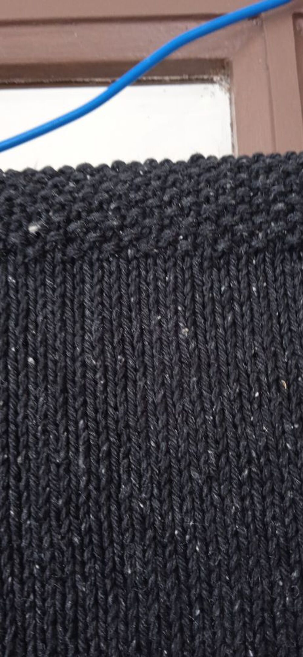 Pull noir en coton Vêtements