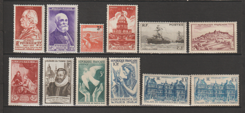 TIMBRES NEUFS** ANNEE 1946
6 Valros (34)