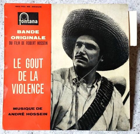 BOF LE GOUT DE LA VIOLENCE-45t EP-Robert/Andr HOSSEIN-1961 4 Tourcoing (59)