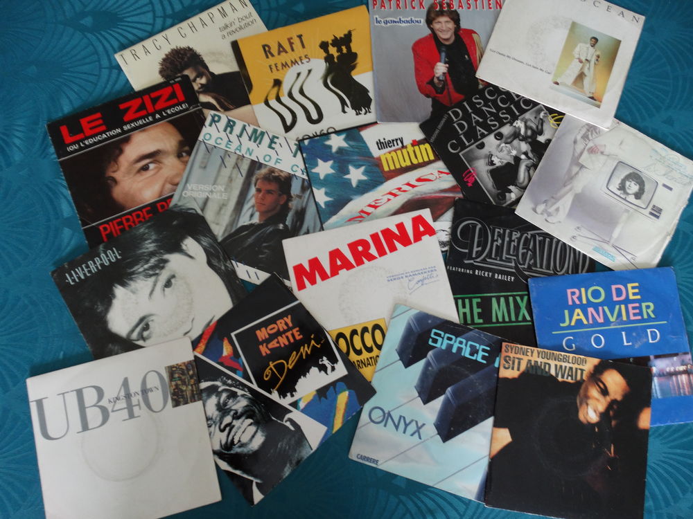 Vinyls 45 tours CD et vinyles