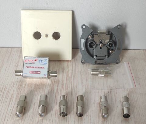 Prise et connecteurs t�l�vision 1 Metz (57)