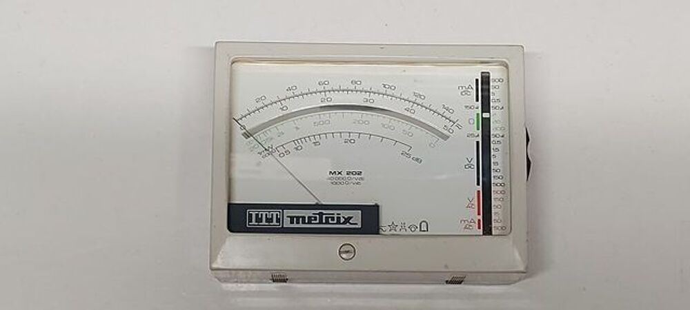 Multim&egrave;tre METRIX MX 202 &agrave; aiguille - Vintage 1968 