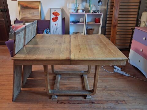 TABLE SALLE A MANGER EN CHENE Dunière-sur-Eyrieux (07)