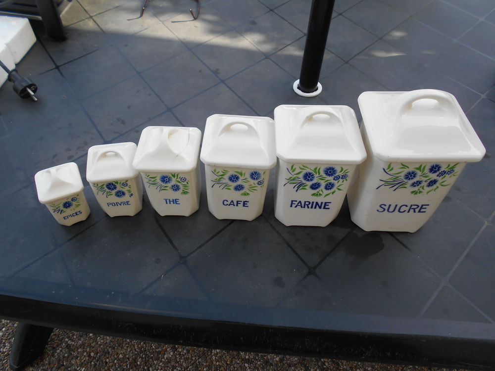 Pots &agrave; &eacute;pice en faience de Badonviller Décoration