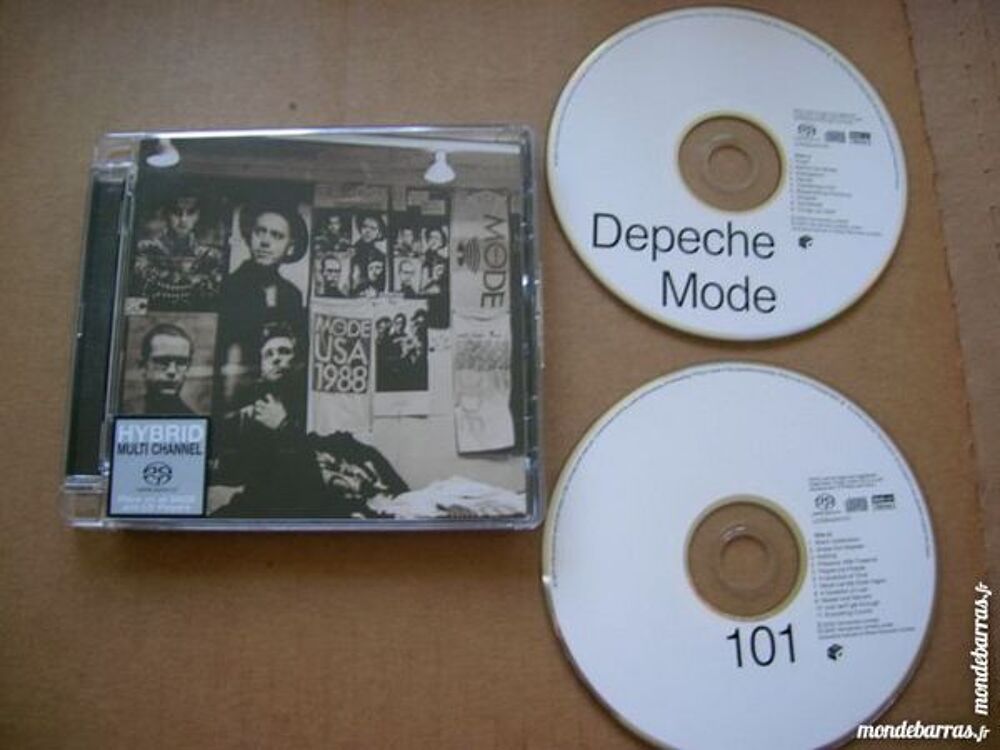 DOUBLE CD DEPECHE MODE 101 - 2 cd - RARE SACD 2003 CD et vinyles