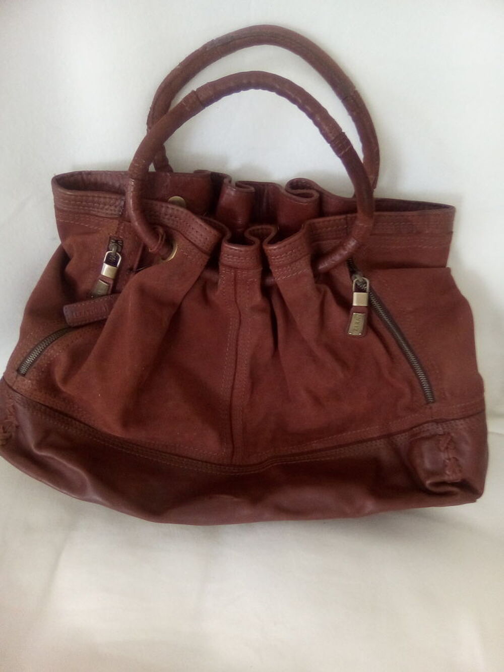 SAC CUIR/DAIM Maroquinerie