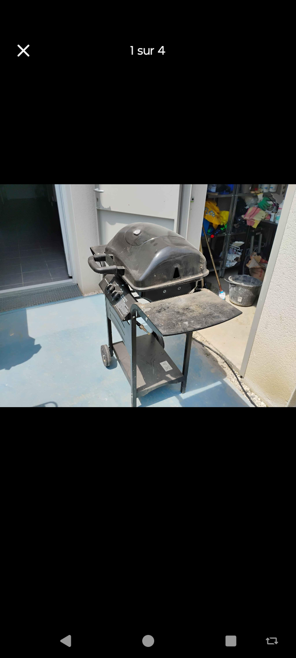 Barbecue &agrave; gaz Jardin