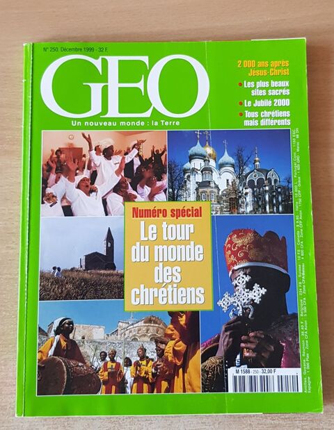 magazine géo n°250 decembre 1999 numéro spécial 5 Carnon Plage (34)