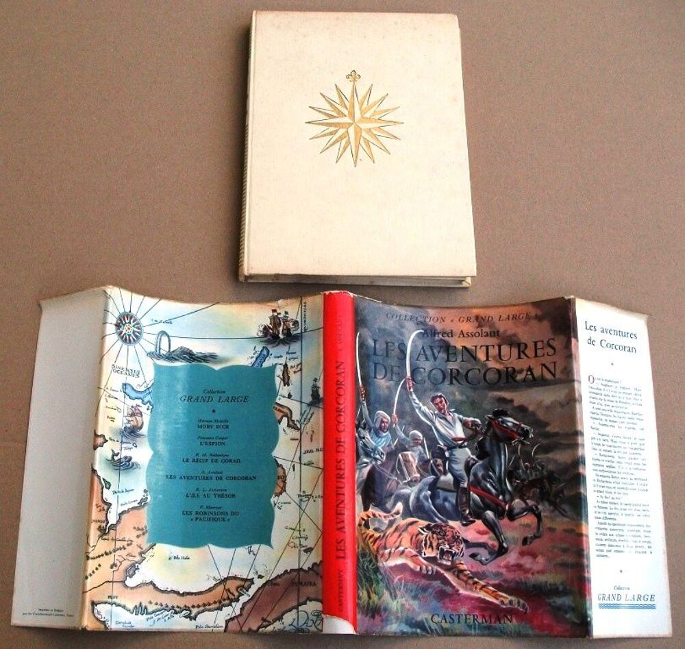 Les Aventures de CORCORAN # LOT 2 romans # Alfred Assollant Livres et BD