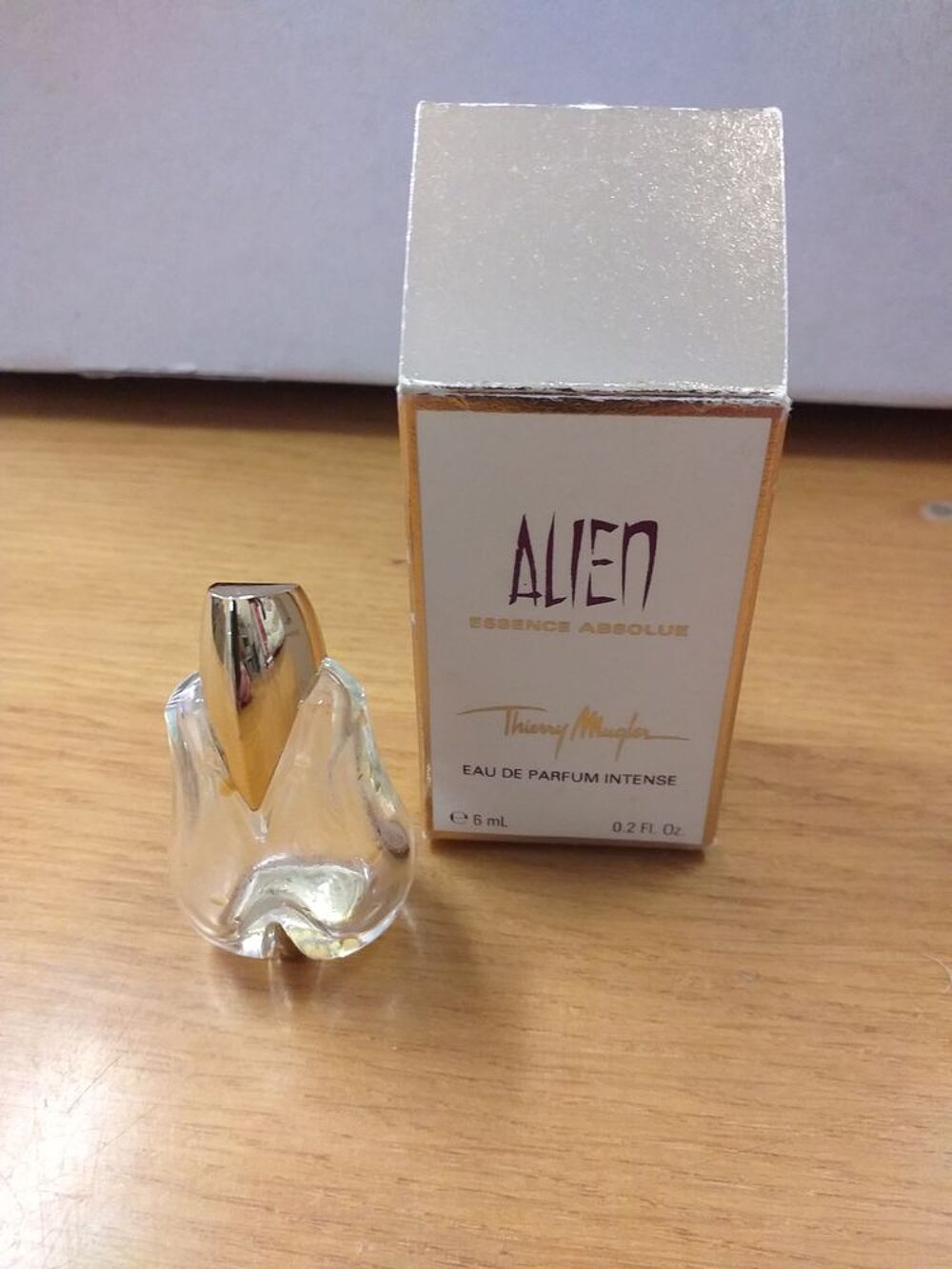 miniatures vides Thierry Mugler 