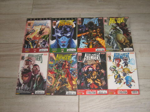 lot 8 comics UNCANNY AVENGERS panini marvel en fran�ais 18 C�zy (89)