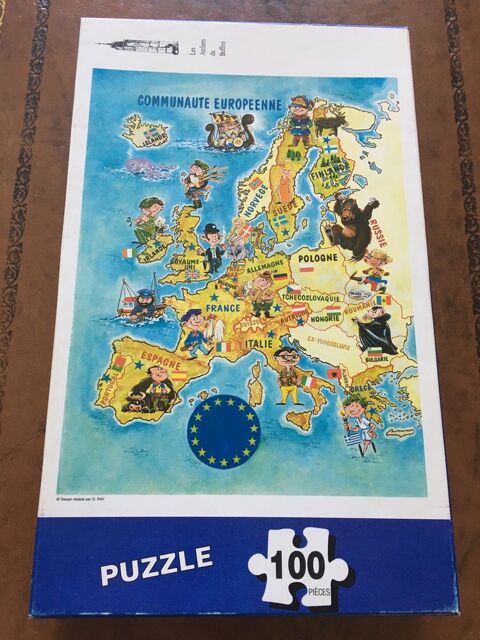 Puzzle  Communauté Européenne  3 Andernos-les-Bains (33)