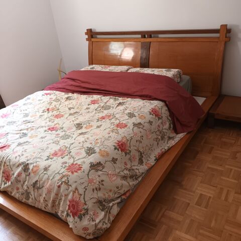 Lit La maison coloniale, sommier + ses 2 chevets 0 Noisy-le-Grand (93)