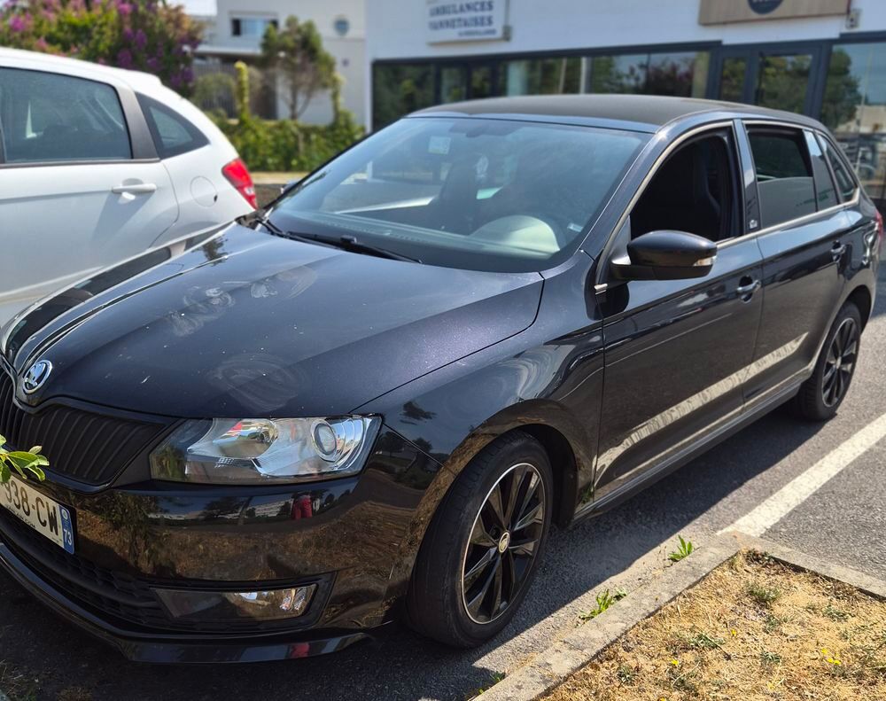 Rapid Spaceback 1.4 TDI 90 ch CR FAP GreenTec DSG7 Drive 2017 occasion 56000 Vannes
