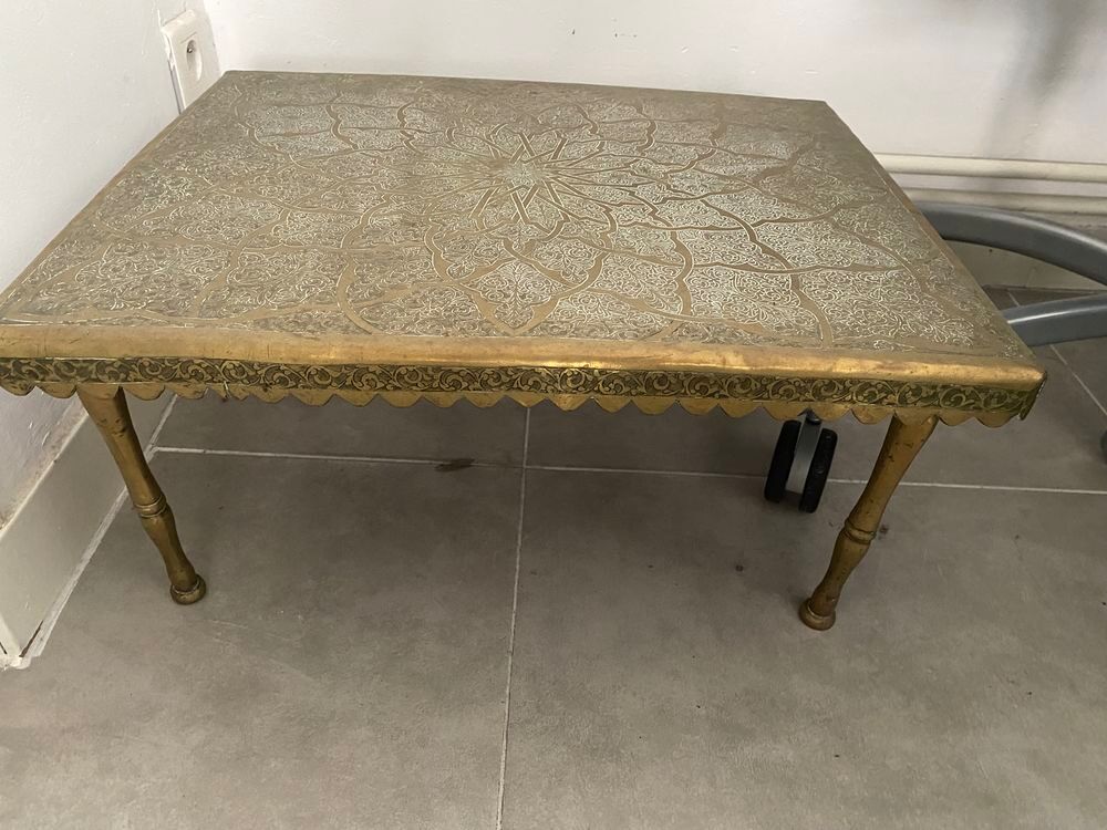 Table basse en cuivre Meubles