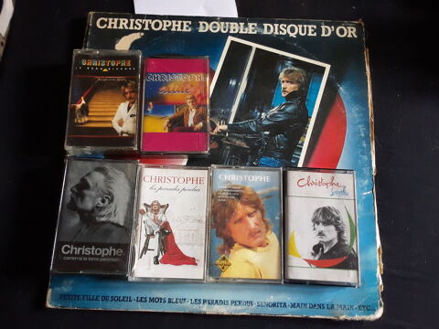 Christophe Vynile et k7 audio cassettes 85 Villeurbanne (69)