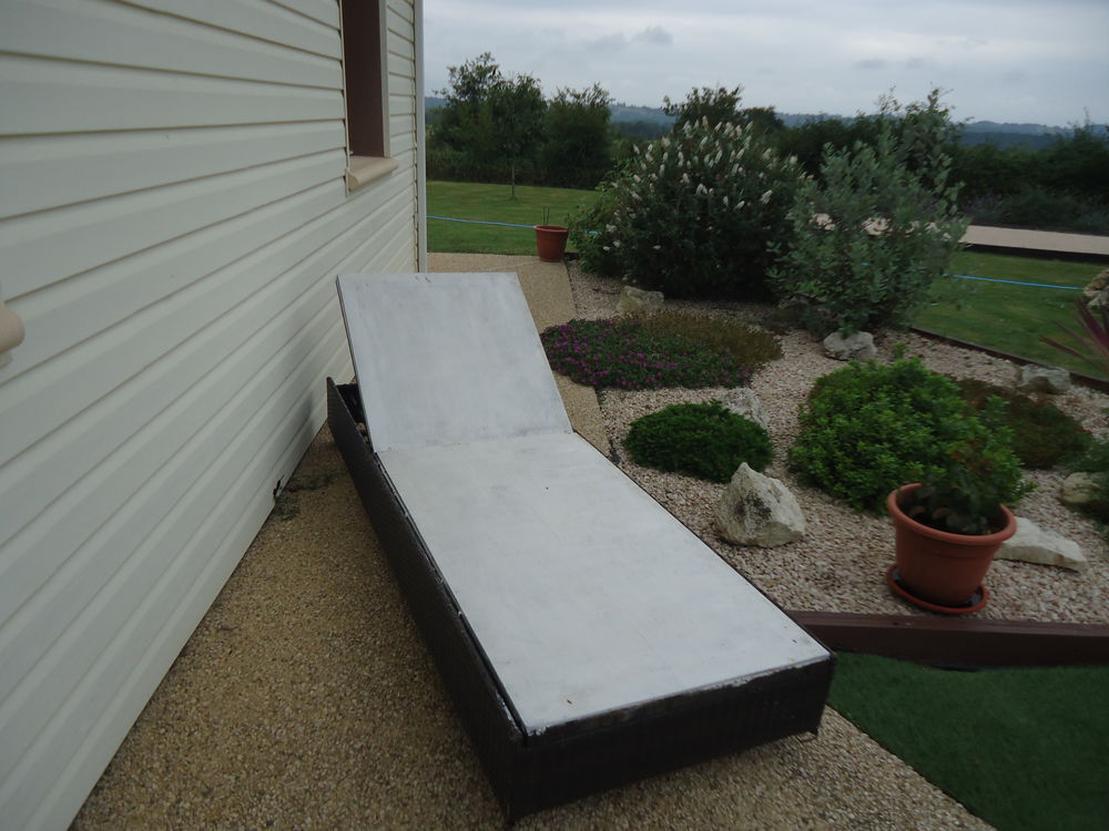 bain de soleil plateau bois marine Jardin