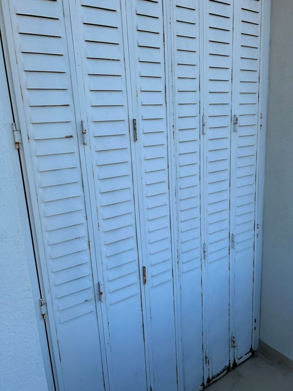 5 grands volets Haussmanien Luxe blanc art a la francaise Bricolage