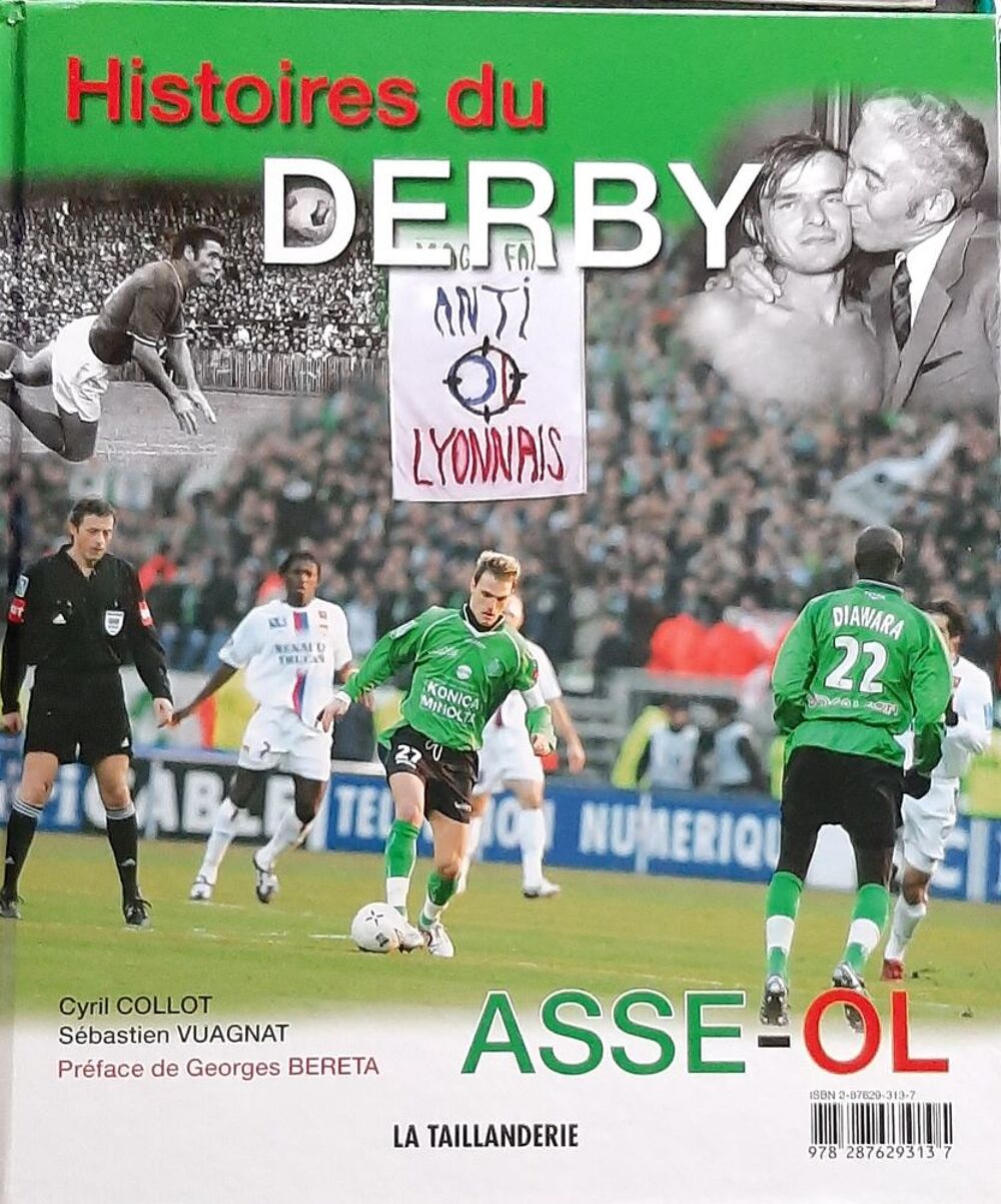 Histoire du derby ol/asse Livres et BD