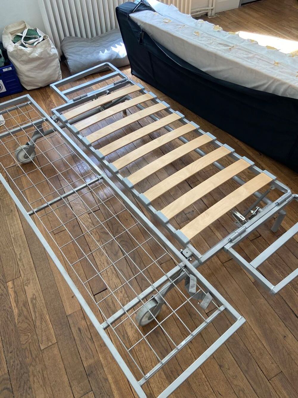 canap&eacute; clic-clac Ikea convertible - couchage 120 x 200 Meubles