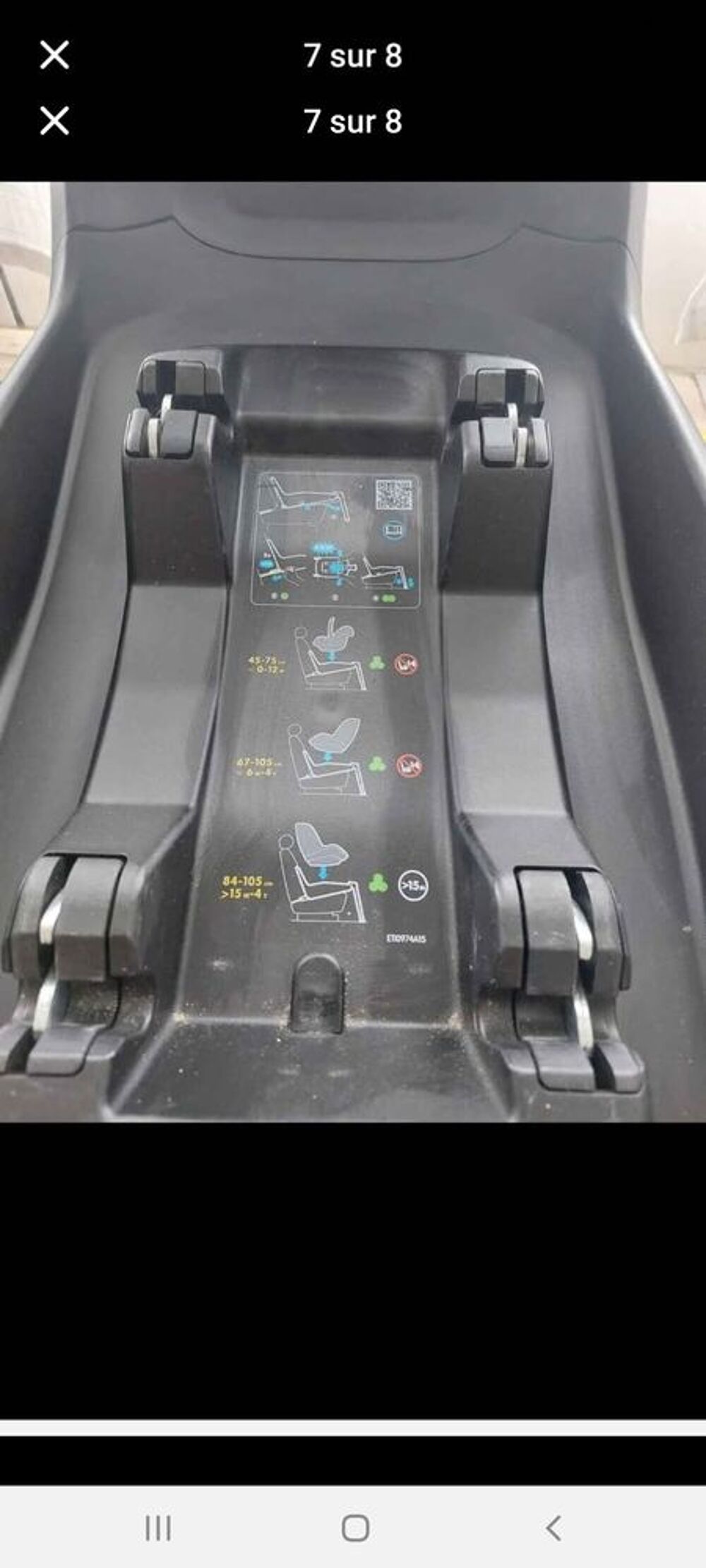 Si&egrave;ge auto rotatif 360 Puériculture