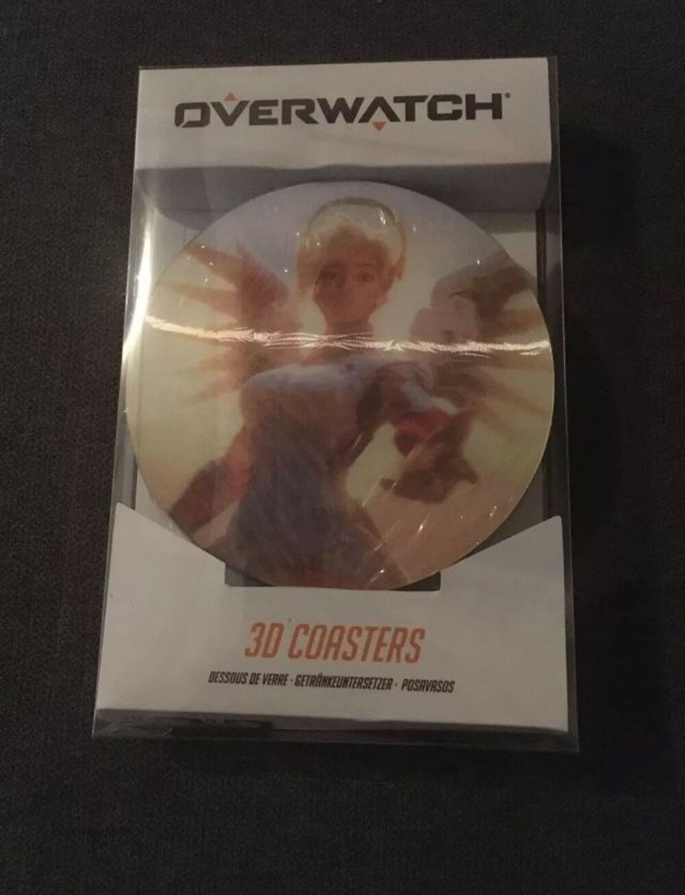 Sous Verre Lenticulaires Overwatch X4 Ange, Fatale, Faucheur Décoration