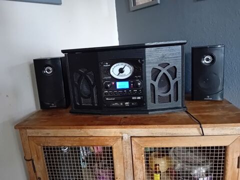 cha�ne hi-fi style r�tro couleur noir 60 Saint-Jean-Pied-de-Port (64)