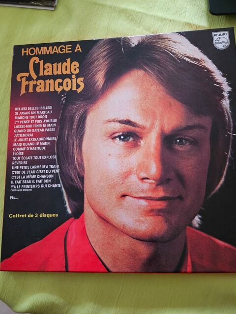 Claude françois coffret 3 disques hommage à claude françois 40 Dourdan (91)