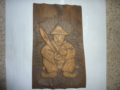 Tableau / sculpture sur bois 12 Pont-Saint-Vincent (54)