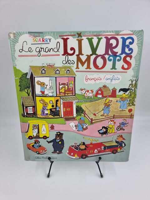 Livre enfant Le Grand Livre des Mots Fran�ais/Anglais 1 Vulbens (74)