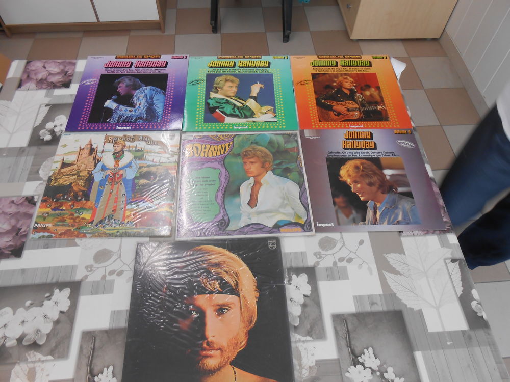 vinyles de johnnyy hallyday CD et vinyles