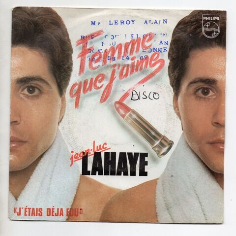 JEAN LUC L AHAYE / 9 DISQUES VYNIL 45 TOURS 6 Pont-Audemer (27)