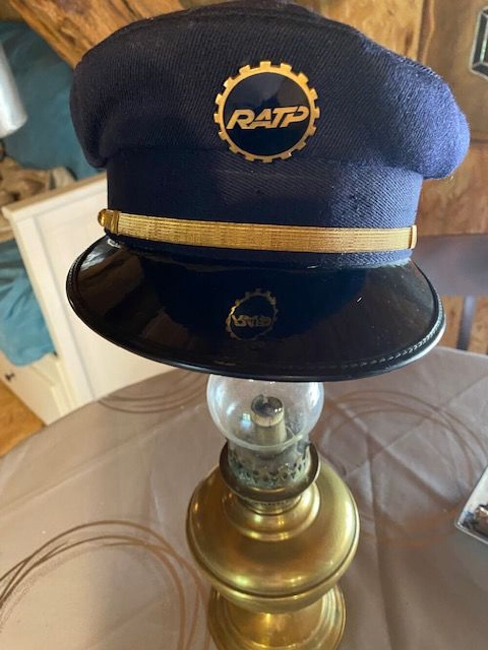casquette ancienne ratp Maroquinerie