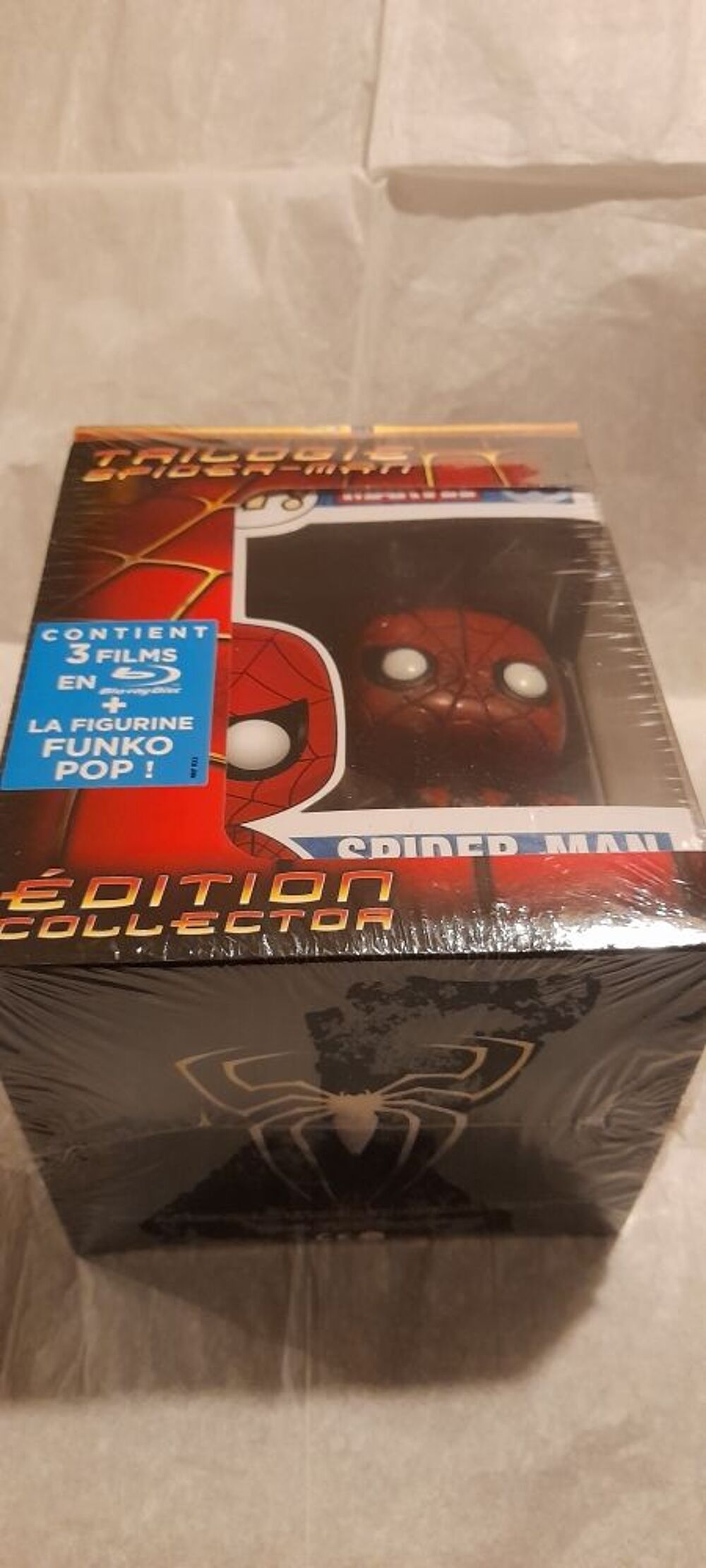 The Amazing Spider-Man 1 Et 2 Coffret Blu-Ray Funko Pop DVD et blu-ray