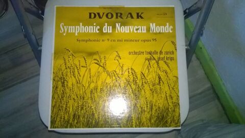 Vinyle DVORAK
SYMPHONIE DU NOUVEAU MONDE
9 Talange (57)