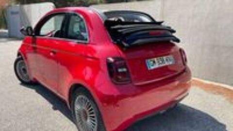 500 E cabriolet FIAT lectrique RED 95ch 2023 occasion 13260 Cassis