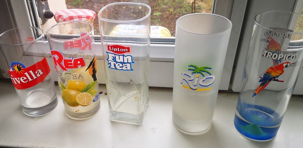 collection de verres 