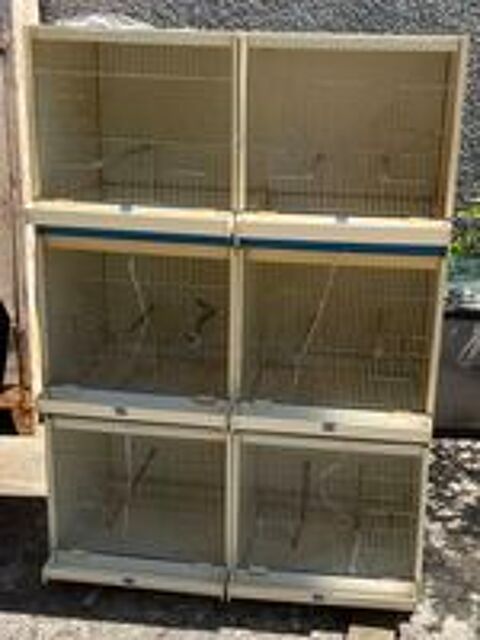   Batteries cages d'élevage PVC 