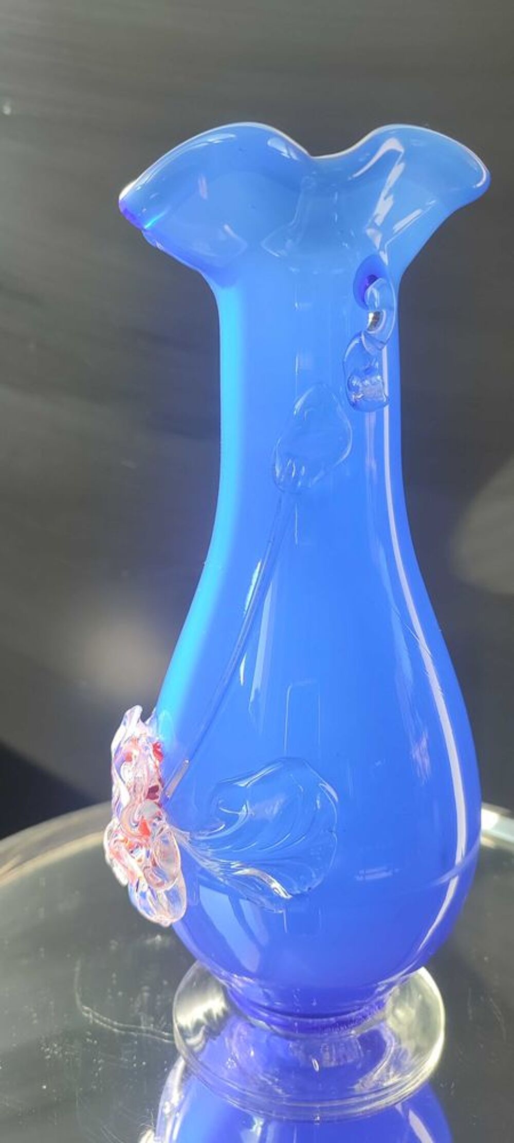 Vase+italien+en+verre+souffl&eacute;+d'art 