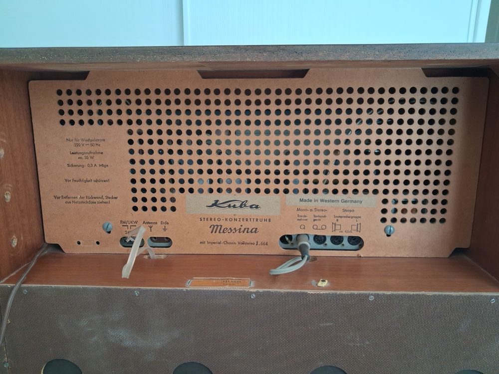 Meuble HIFI Kuba Imperial Messina CH J 664 Audio et hifi