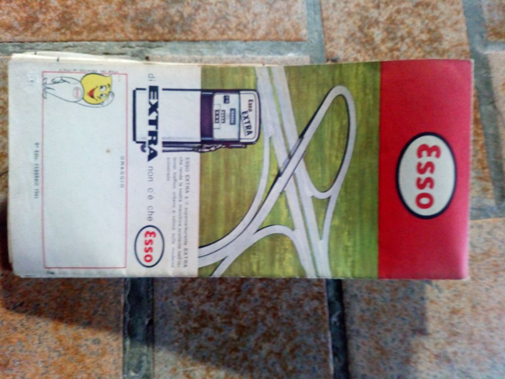 Guide Touristique Vintage "Esso Italia" Livres et BD