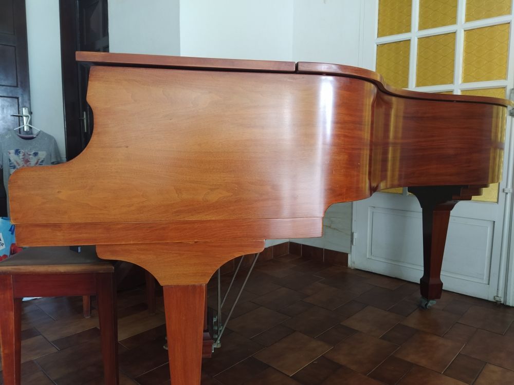 Piano Samick quart de queue d'occasion Instruments de musique